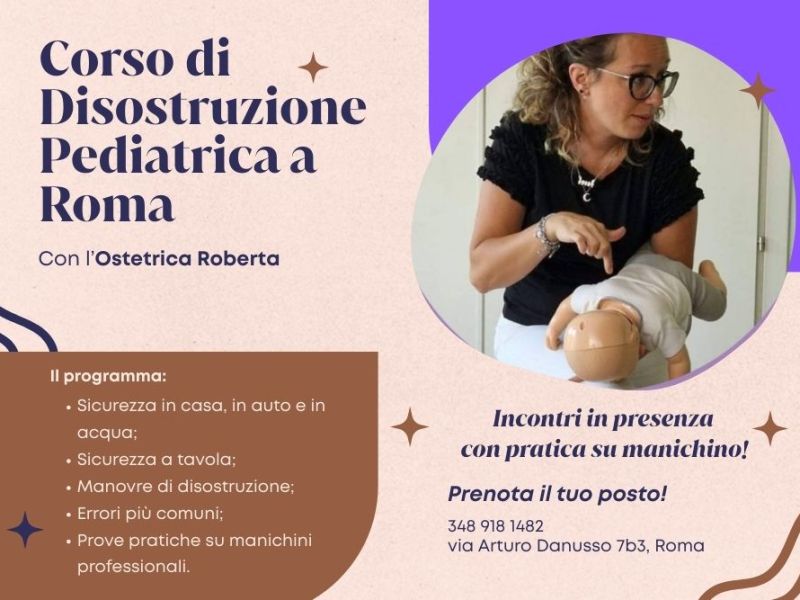 Corso di Disostruzione Pediatrica a Roma: iscrizioni&nbsp;aperte!