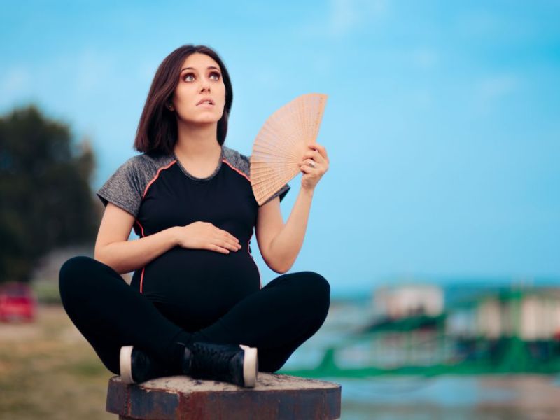 Caldo estremo e gravidanza: a cosa devi prestare&nbsp;attenzione